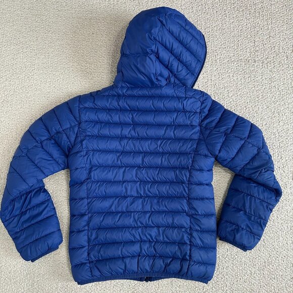 Save The Duck Big Donny Jacket Hooded Puffer Size‎ 12 Blue - Picture 2 of 16